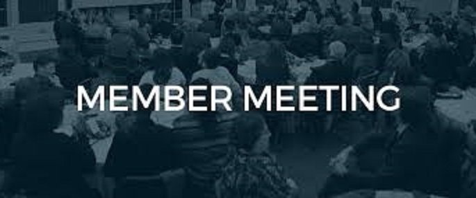 Membership Meeting January 11, 2022 4:45pm-6:15pm