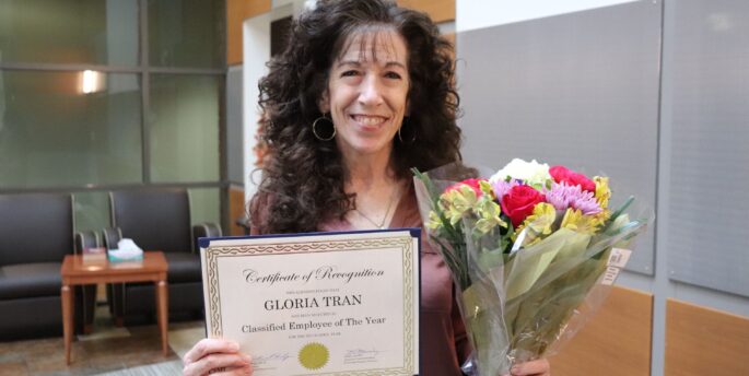 PSEA congratulates Gloria Tran, Administrative Specialist, Attendance and Discipline
